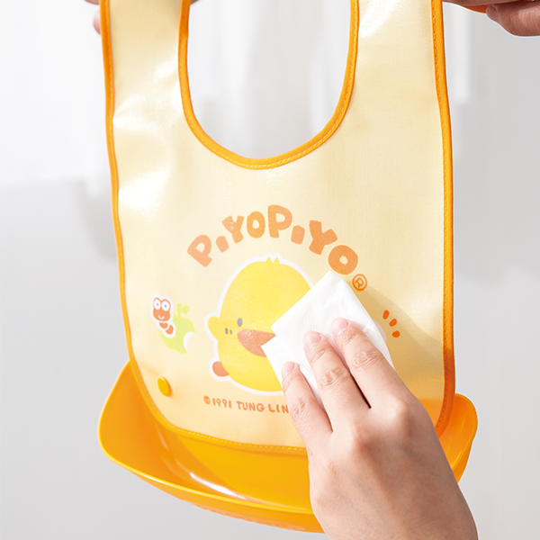 Waterproof Bib with Detachable Pocket