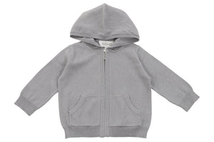 Cotton Cashmere Grey Hoodie