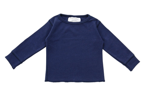 Navy Blue Long Sleeve Shirt