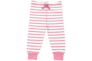 Cozy Pants in Pink Marseille Stripe